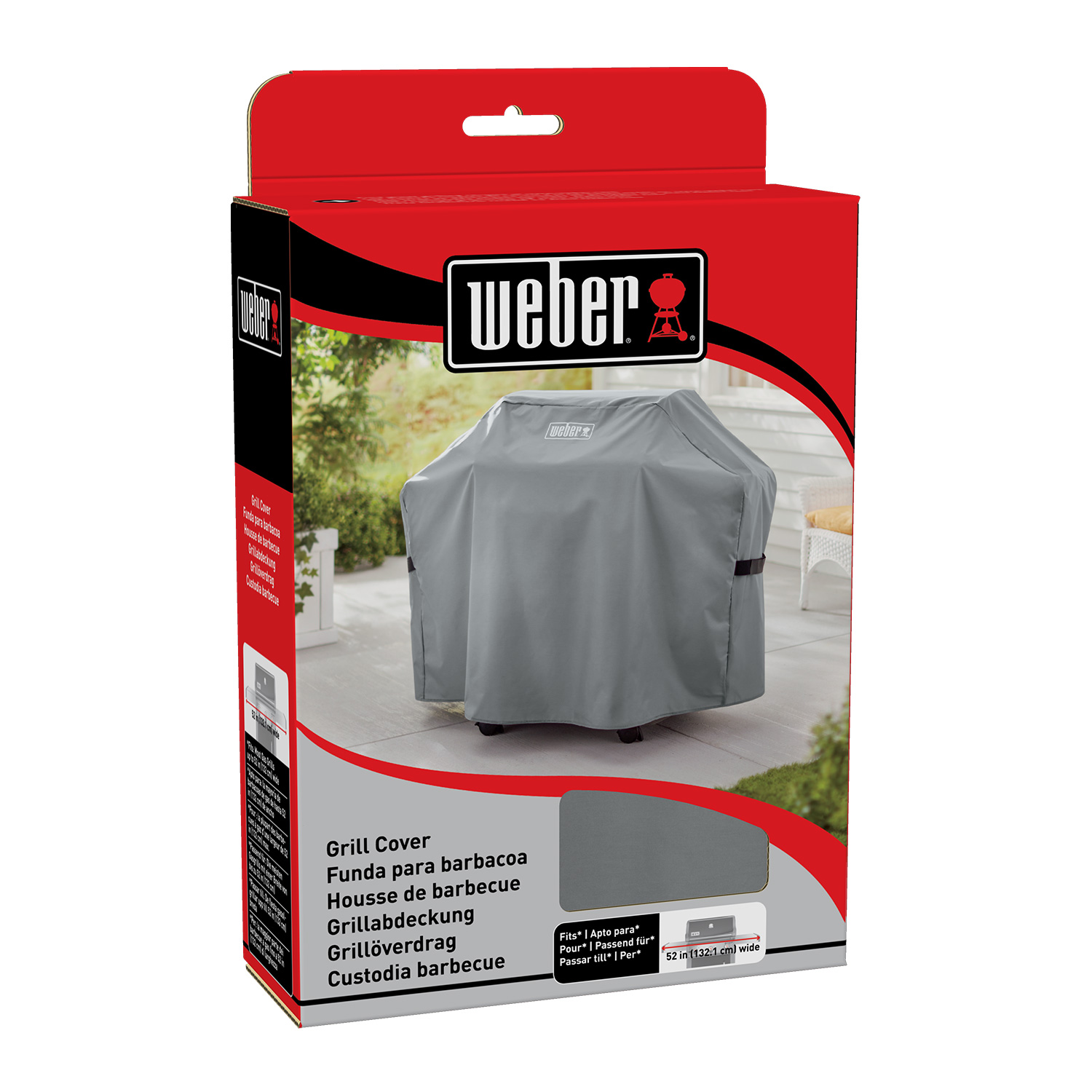 Weber Standard-Abdeckhaube für Gasgrills bis 152 cm