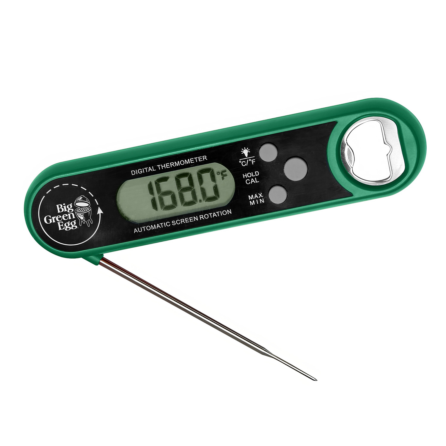 Big Green Egg Digital-Thermometer mit Flaschenöffner