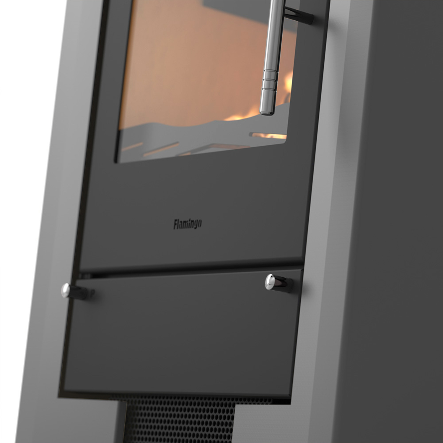 Kaminofen HS Flamingo ESPO 2 Grey Kaminofen HS Flamingo ESPO 2 Grey