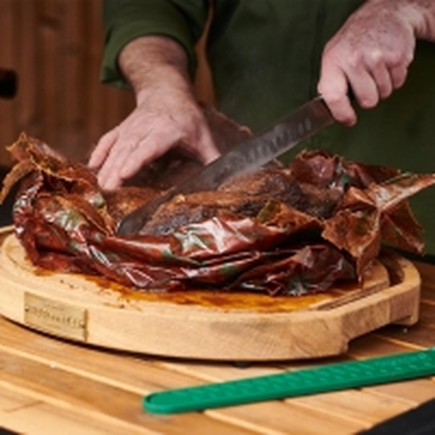 Big Green Egg Brisket Messer