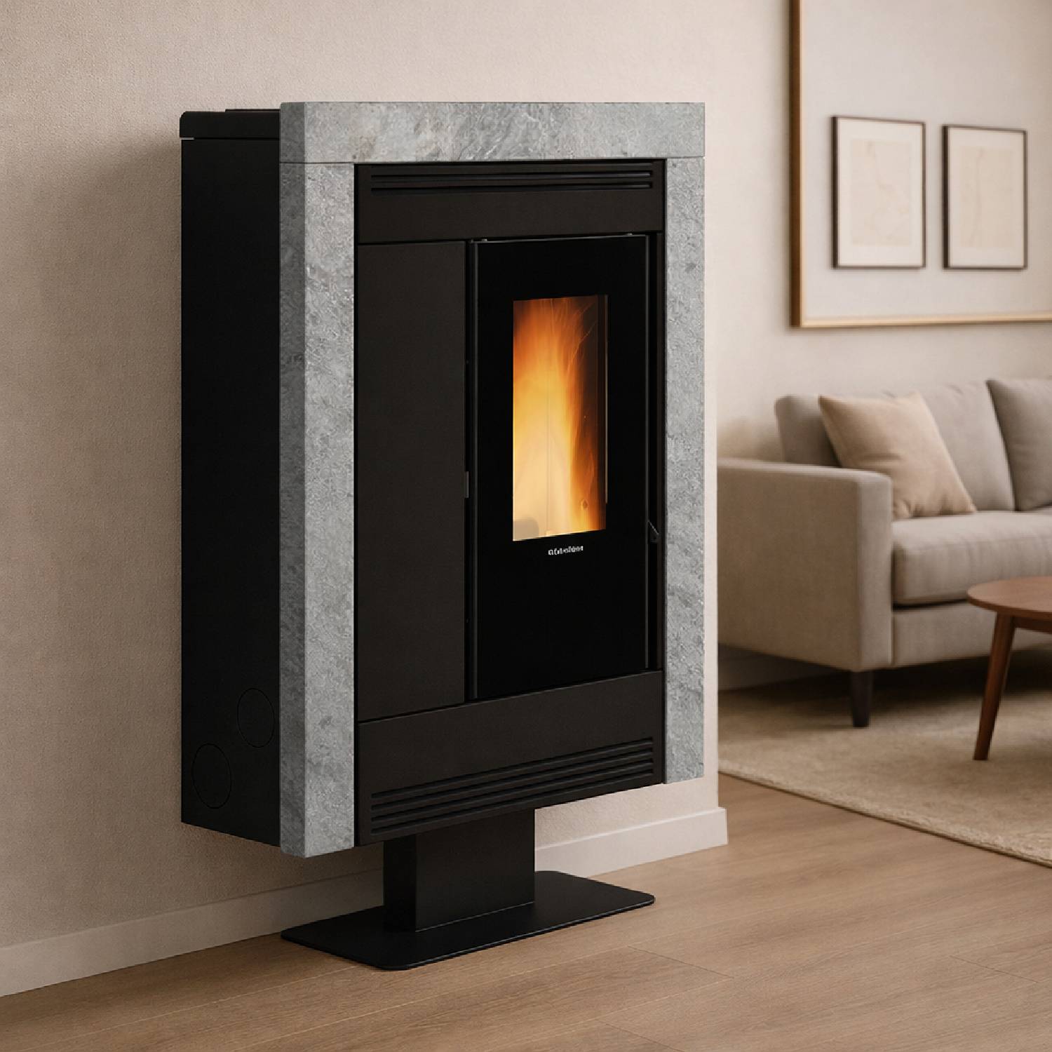 Extraflame SOUVENIR PLUS PETRA 5.0 - Naturstein Pelletofen