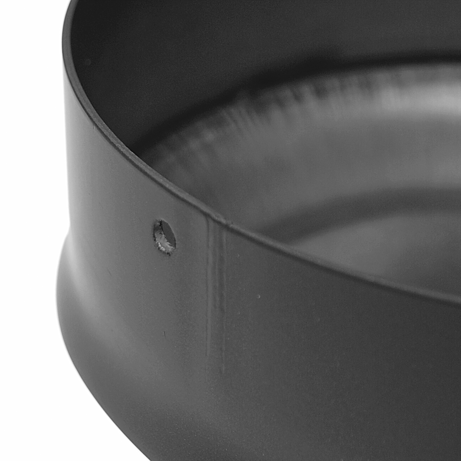 Raik Basic Erweiterung 150mm – 200mm gussgrau für Rauchrohr / Ofenrohr