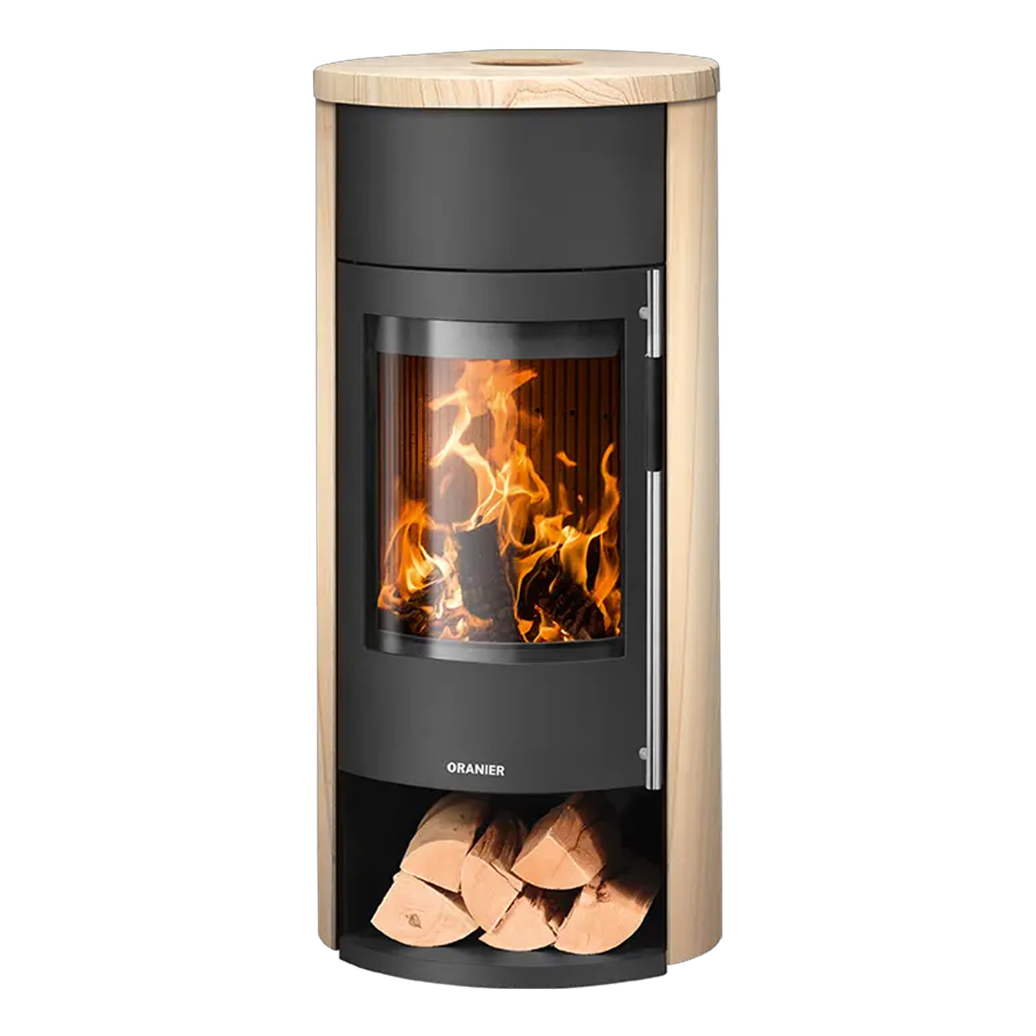 Oranier Polar Neo Aqua wasserführender Kaminofen Sandstein