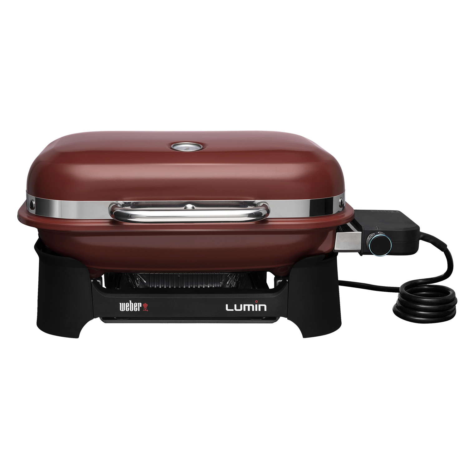 Weber Lumin Compact Elektro-Tischgrill Rot Weber Lumin Compact Elektro-Tischgrill Rot