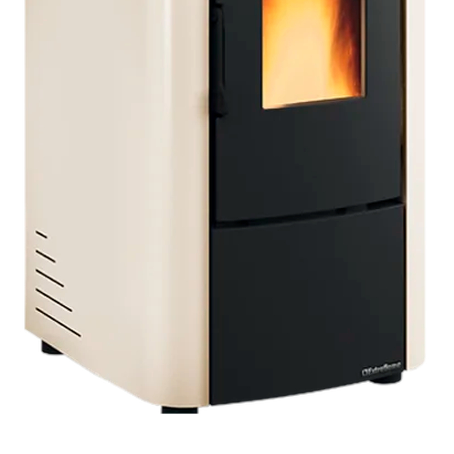 Extraflame Ketty 5.0 Pelletofen Stahl Elfenbein