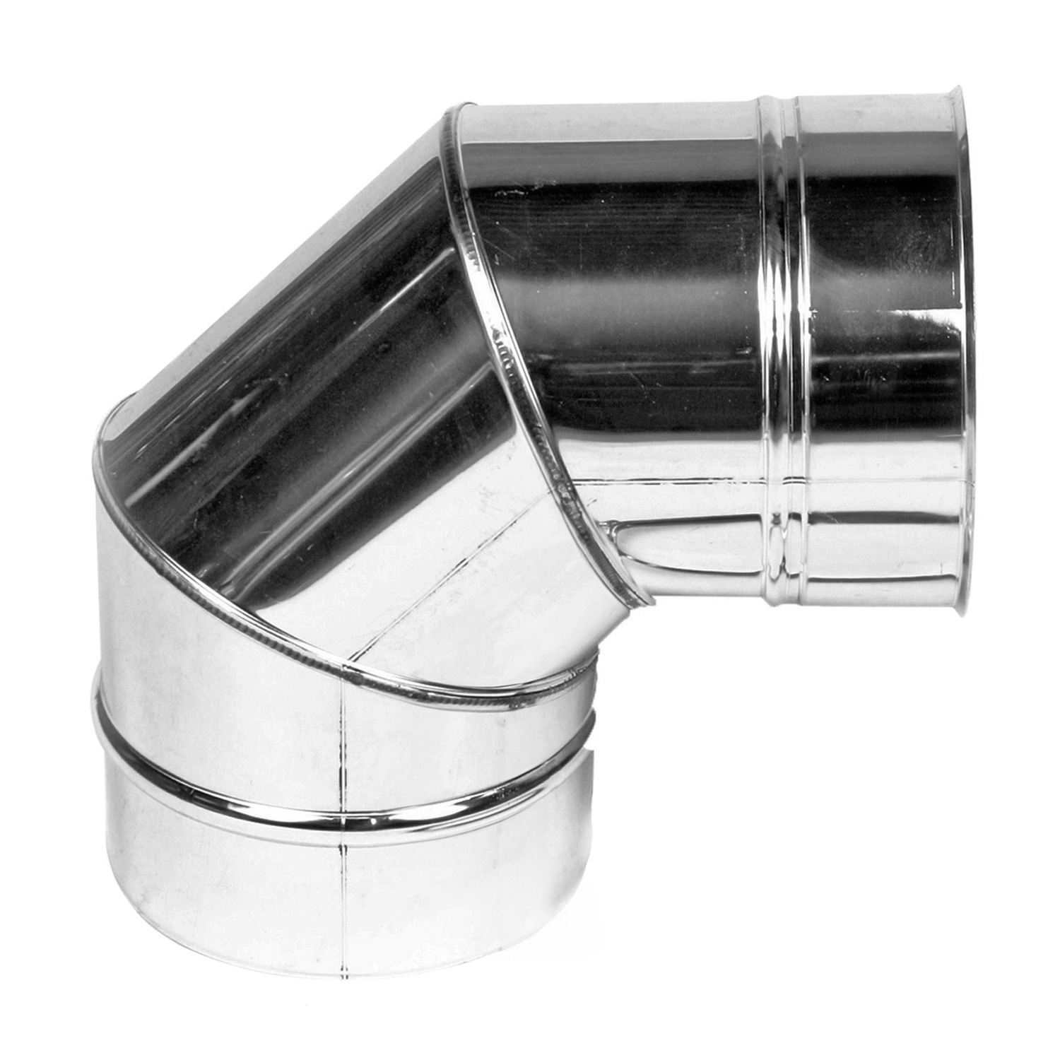 LEWO Schornstein einwandig 150 mm Bogen 90°