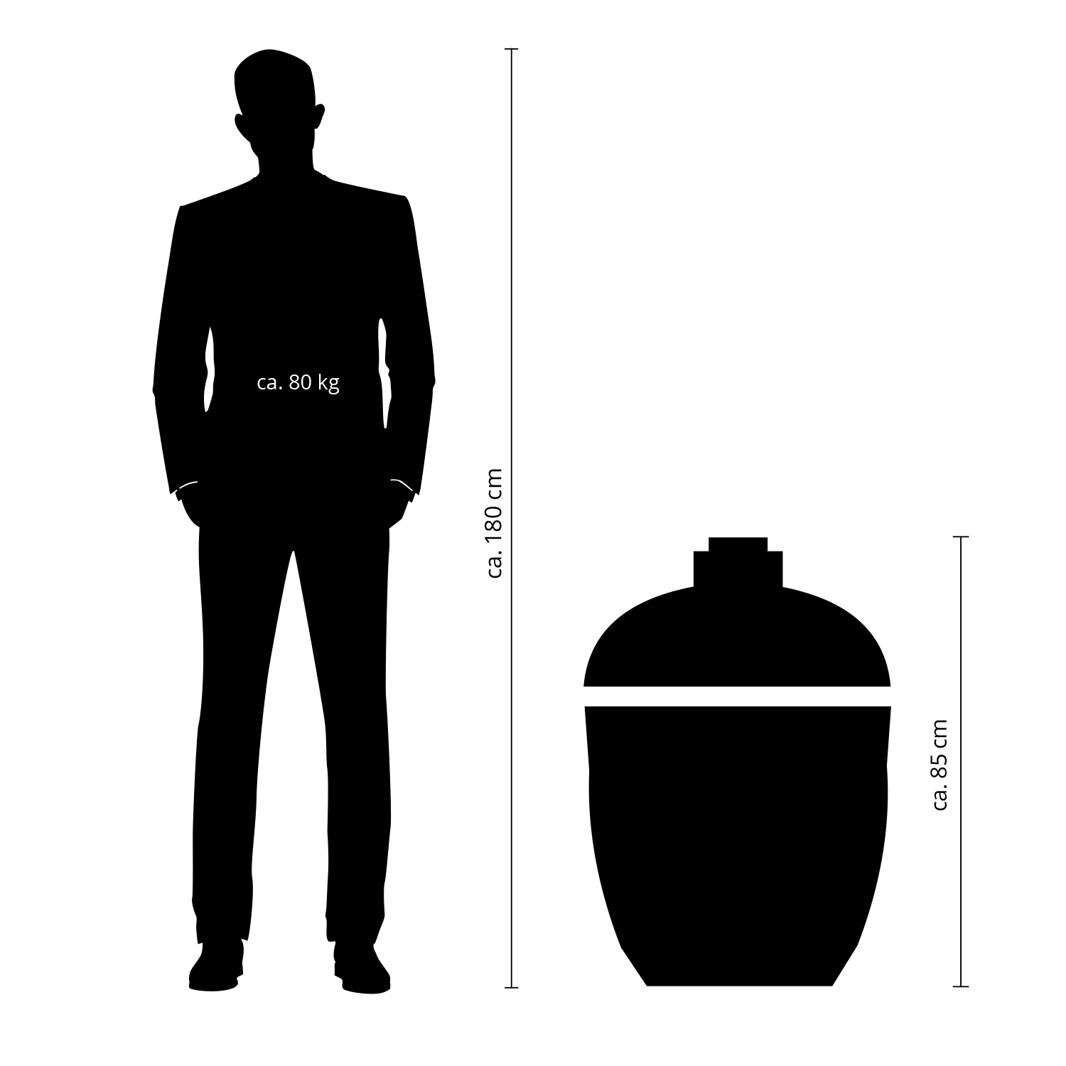 MONOLITH LeCHEF Keramikgrill PRO-Serie 2.0 Schwarz MONOLITH LeCHEF Keramikgrill PRO-Serie 2.0 Schwarz