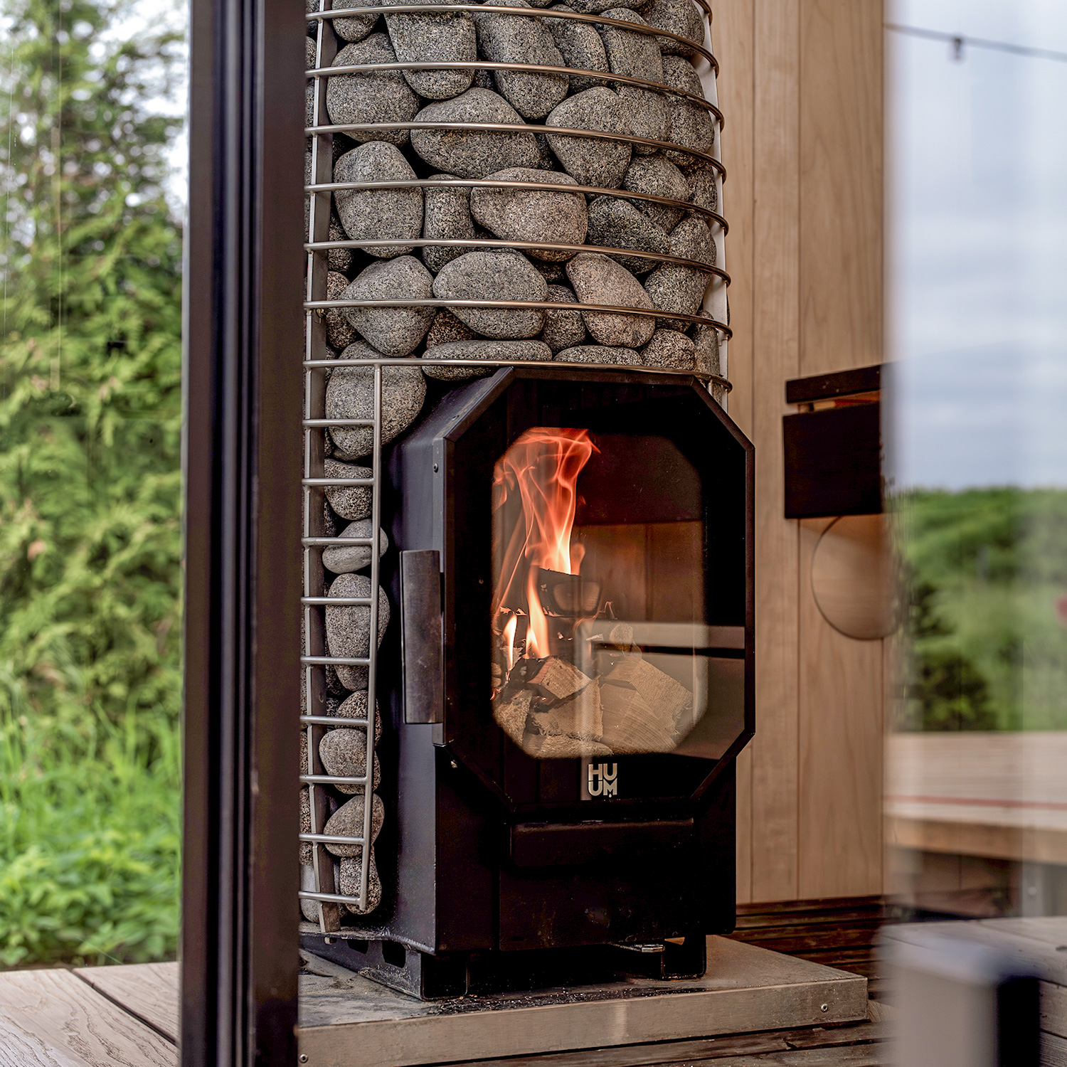 HUUM HIVE Flow Mini Holz-Saunaofen HUUM HIVE Flow Mini Holz-Saunaofen