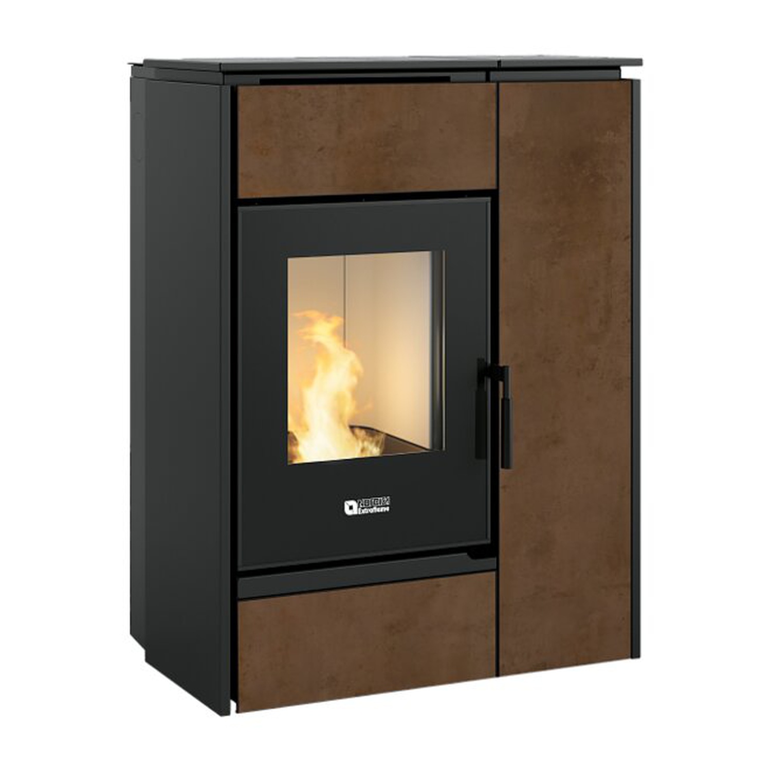 Extraflame Evolution Line Margaret Hybridofen Gres Corten