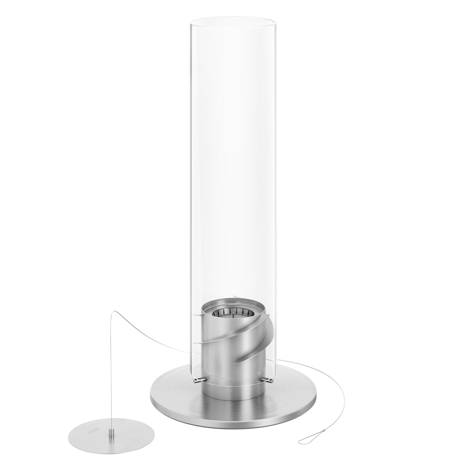 höfats SPIN 1200 Tischfeuer Silber höfats SPIN 1200 Tischfeuer Silber