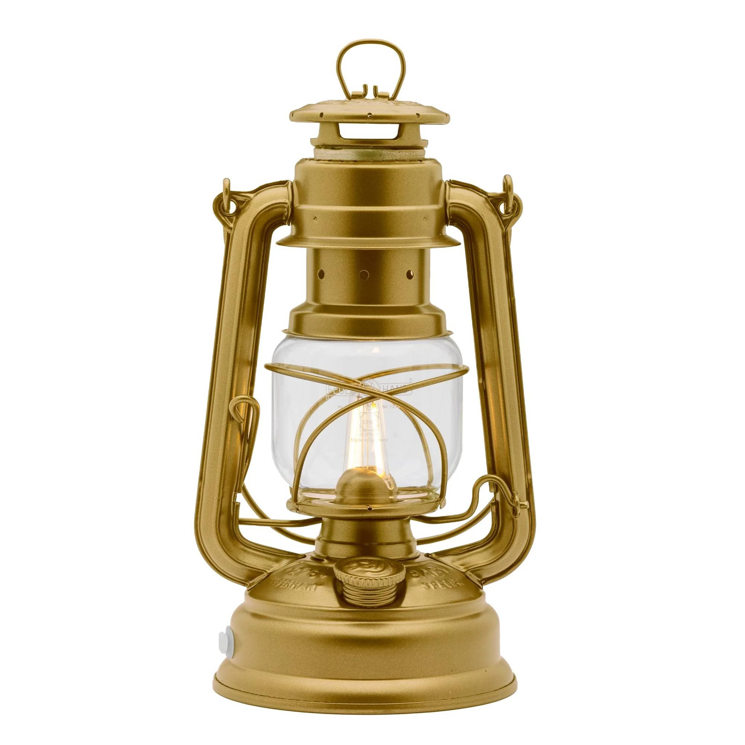 Feuerhand Baby Special 276 LED Laterne Gold