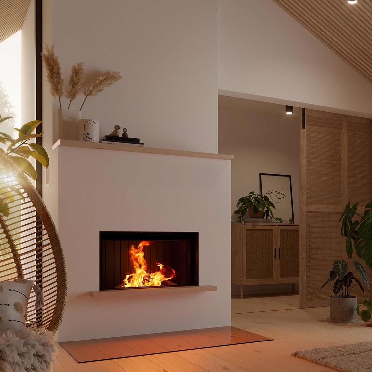 Spartherm Premium V-1V-87h Kamineinsatz 200 mm RR