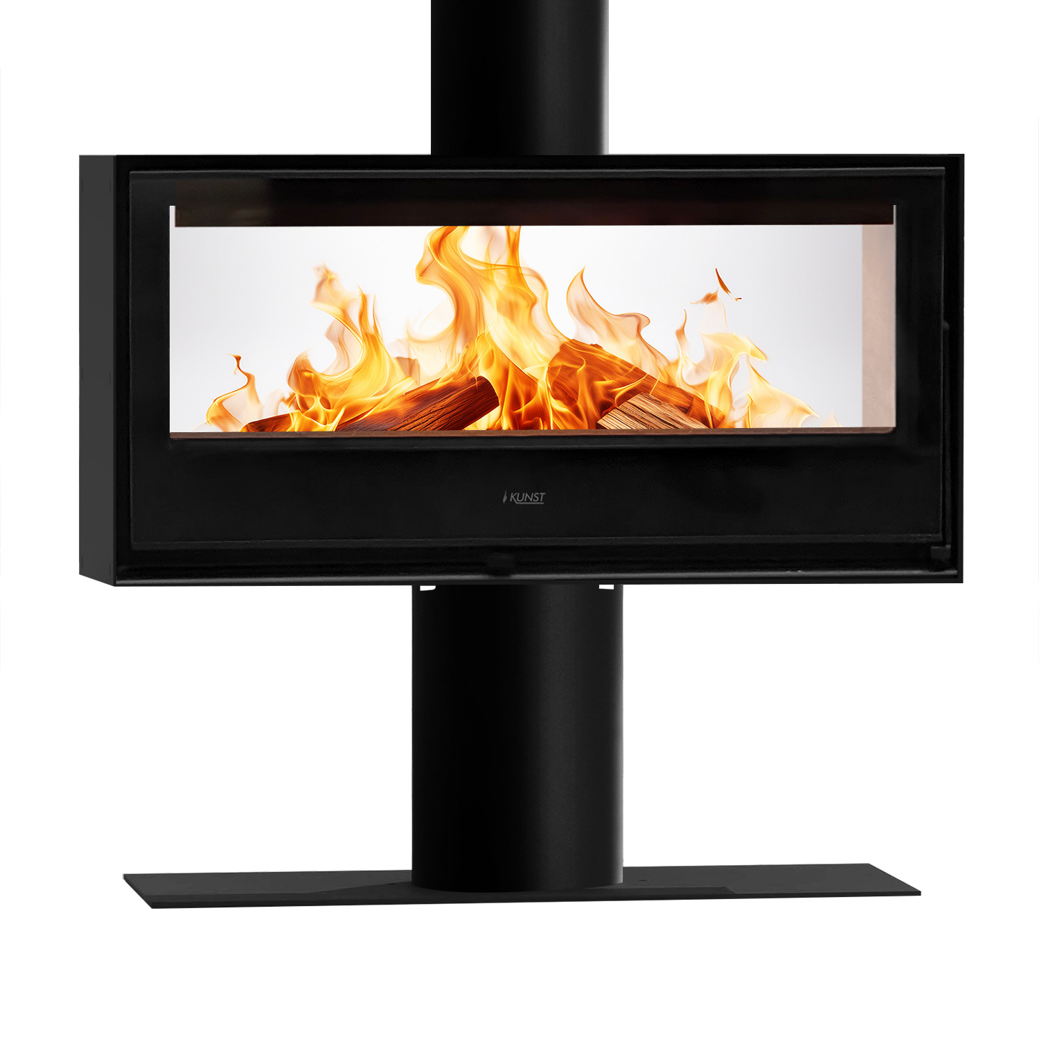 Kunst Stoves Vista Kaminofen mit Standfuß