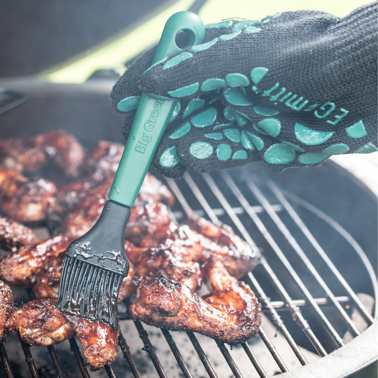 Big Green Egg EGGmitt Grillhandschuh aus Aramid und Silikon Big Green Egg EGGmitt Grillhandschuh aus Aramid und Silikon