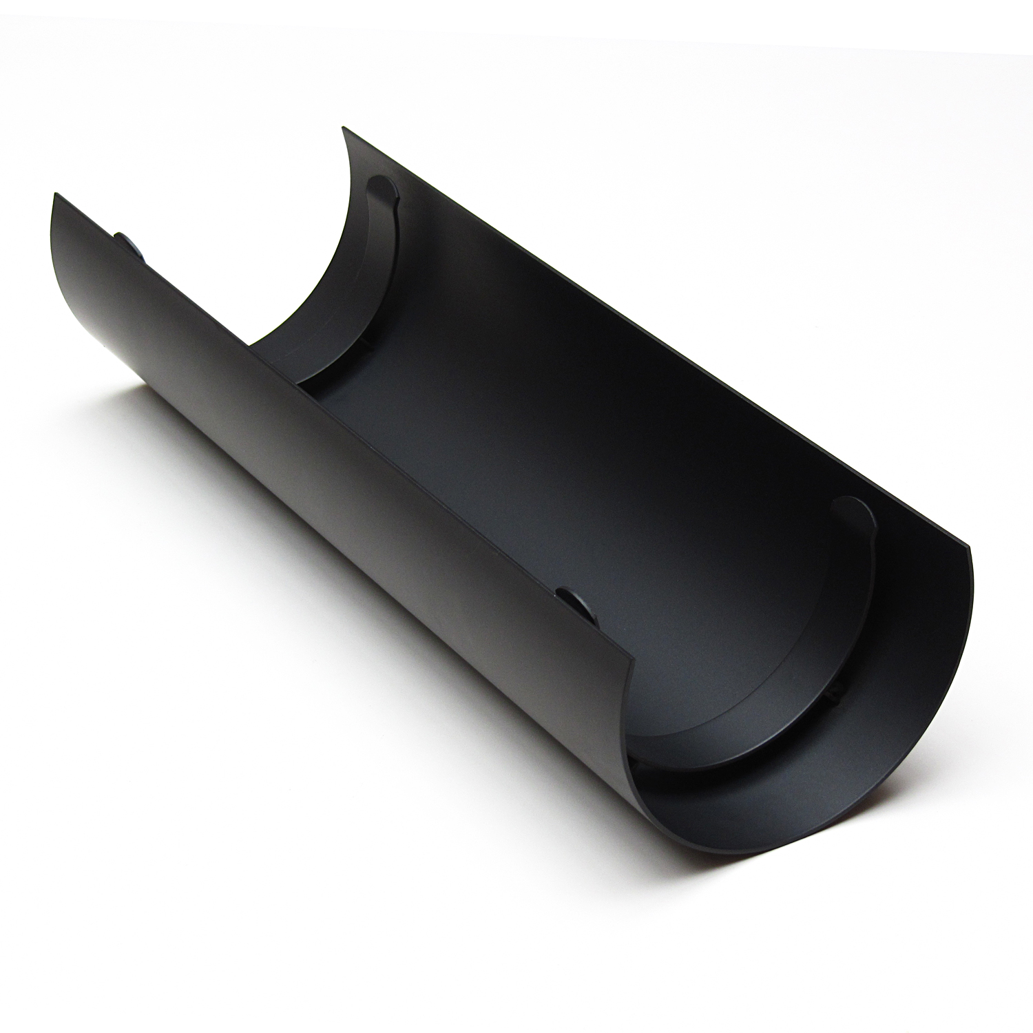Raik Basic Thermoschild 120mm schwarz L: 460mm für Rauchrohr / Ofenrohr