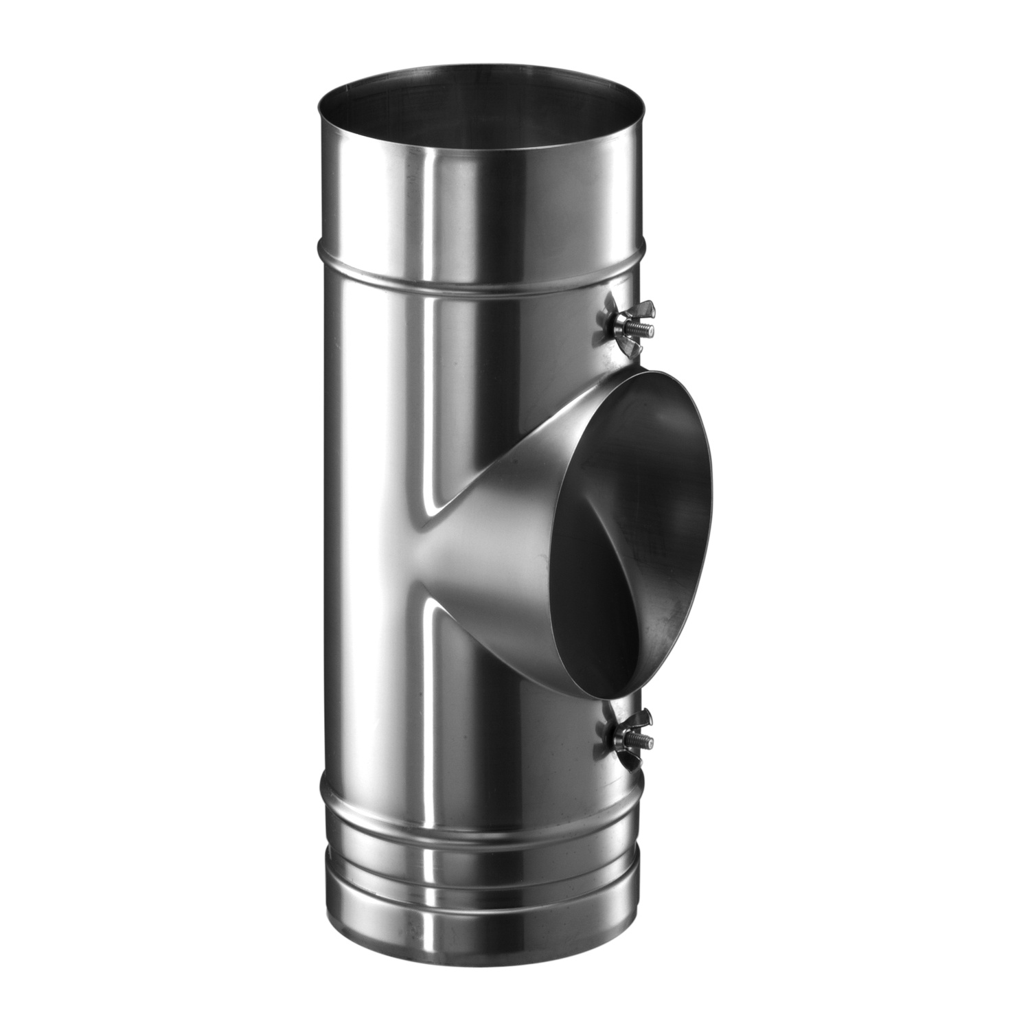 Schiedel PRIMA PLUS T-Stück 90° Ø150 mm für Anschluss Ø150 mm einwandig matt