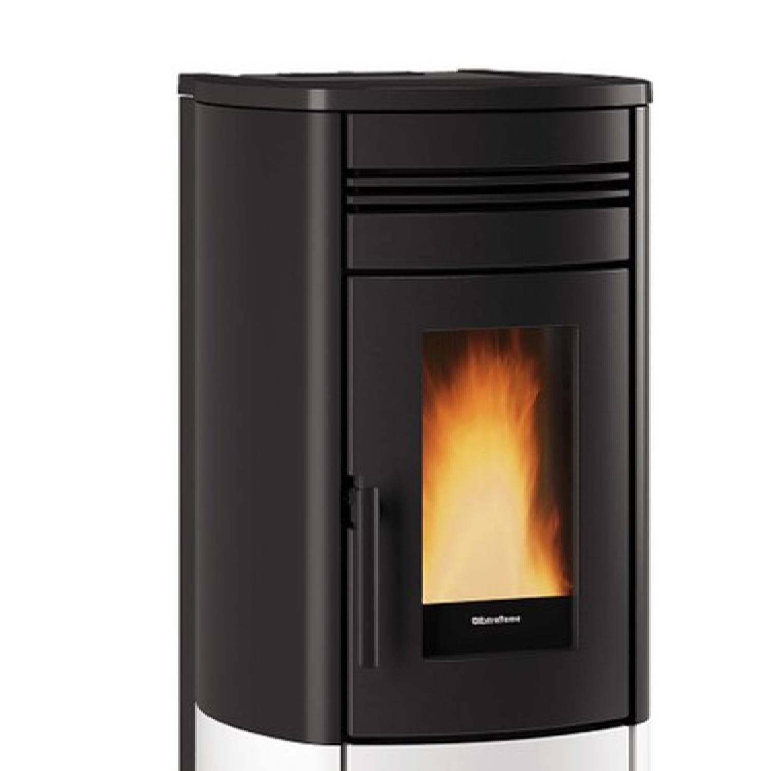 Extraflame NORIS PLUS - Weiss Pelletofen EVOLUTION LINE