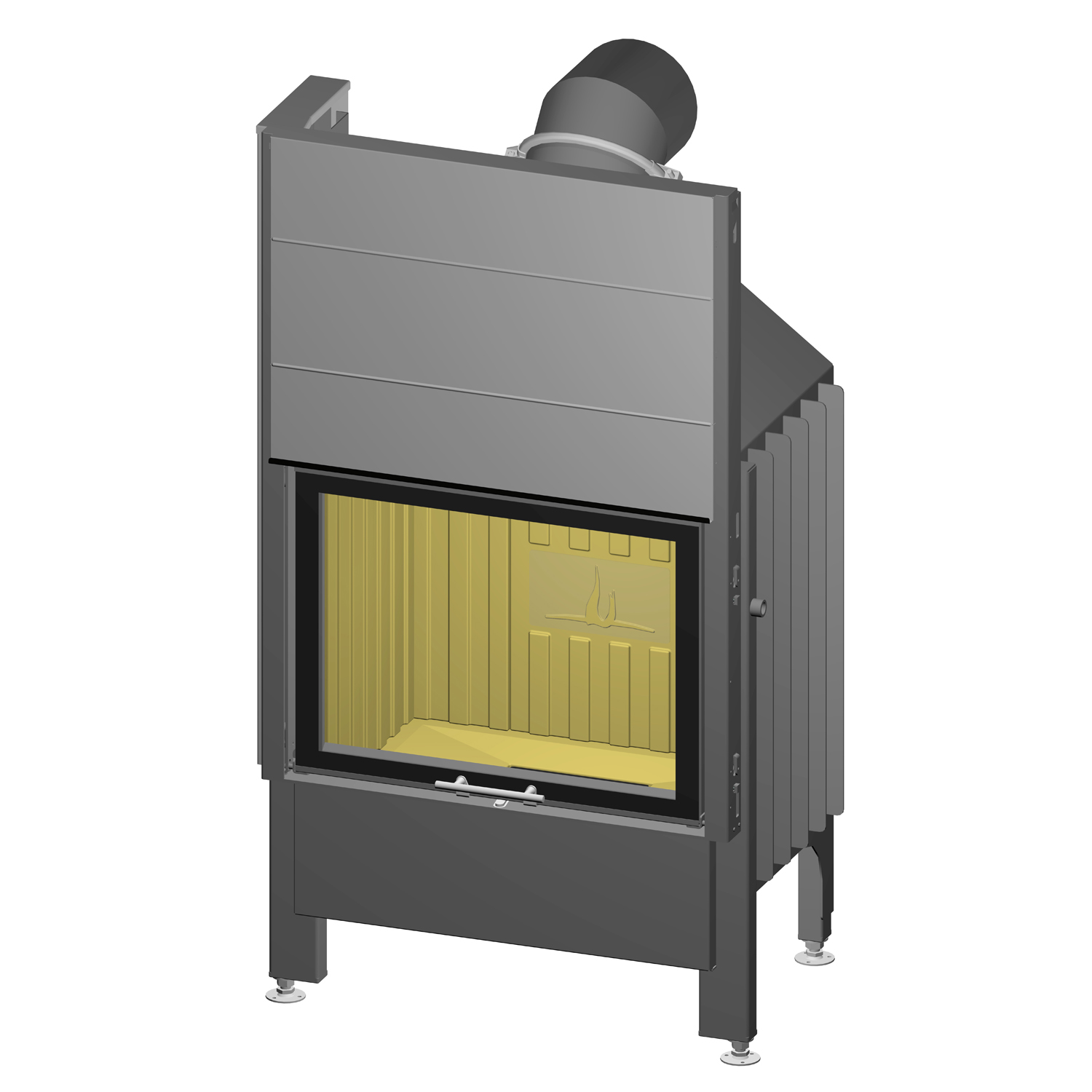 Spartherm Varia 1Vh H2O 8 kW wasserführender Kamineinsatz