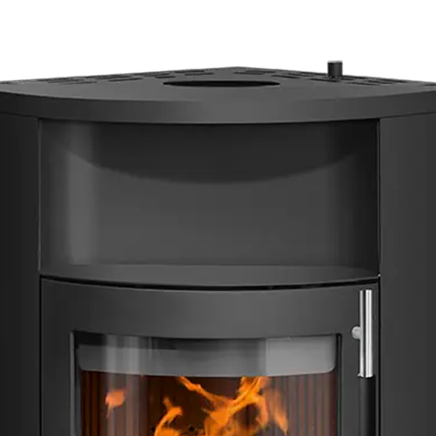 Oranier Polar Neo Eck Kaminofen Stahl Schwarz