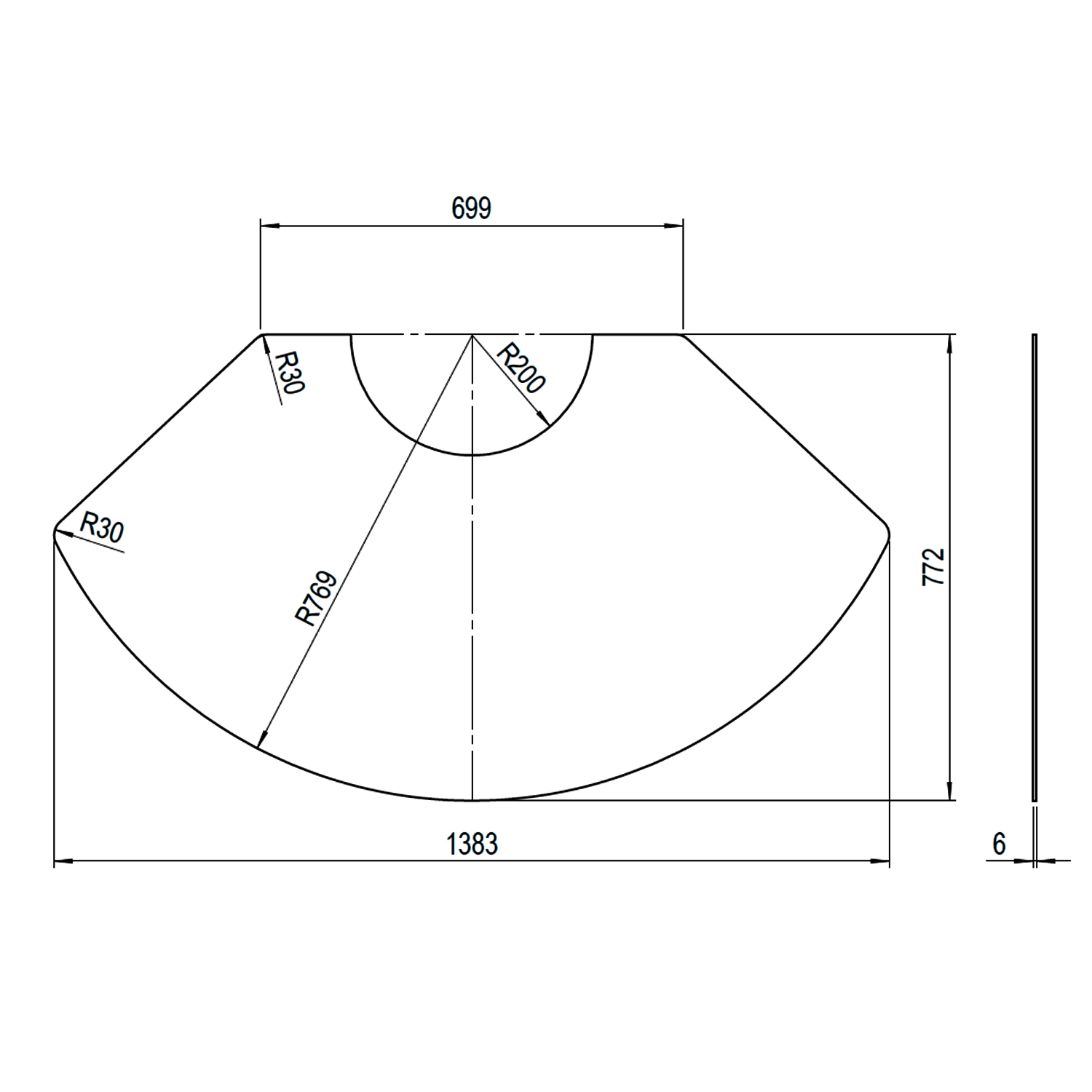 Olsberg Funkenschutzplatte für Tipas Olsberg Funkenschutzplatte für Tipas