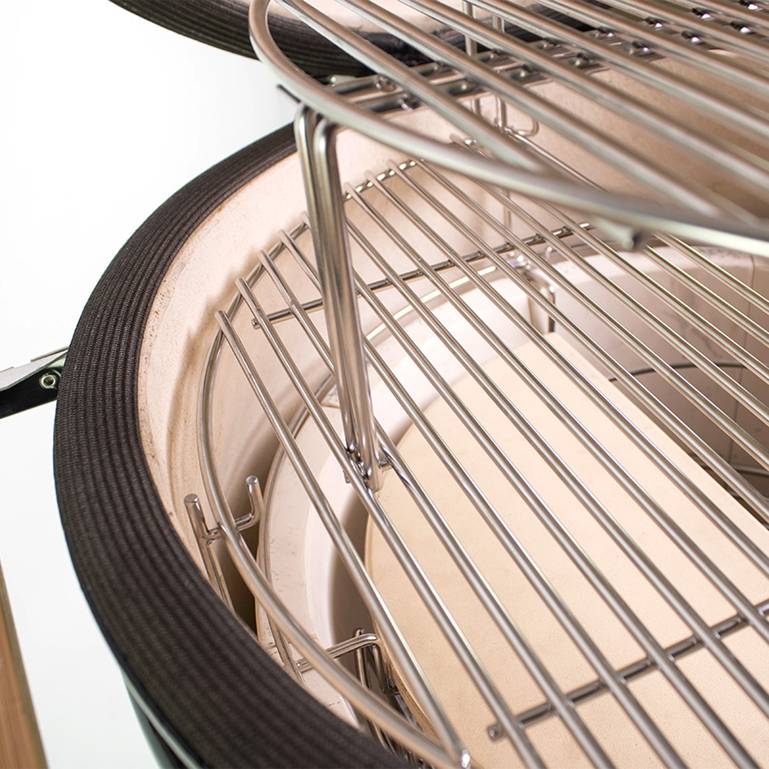 Yakiniku Grillrost Erhöhung halb für Keramik Grill Kamado L