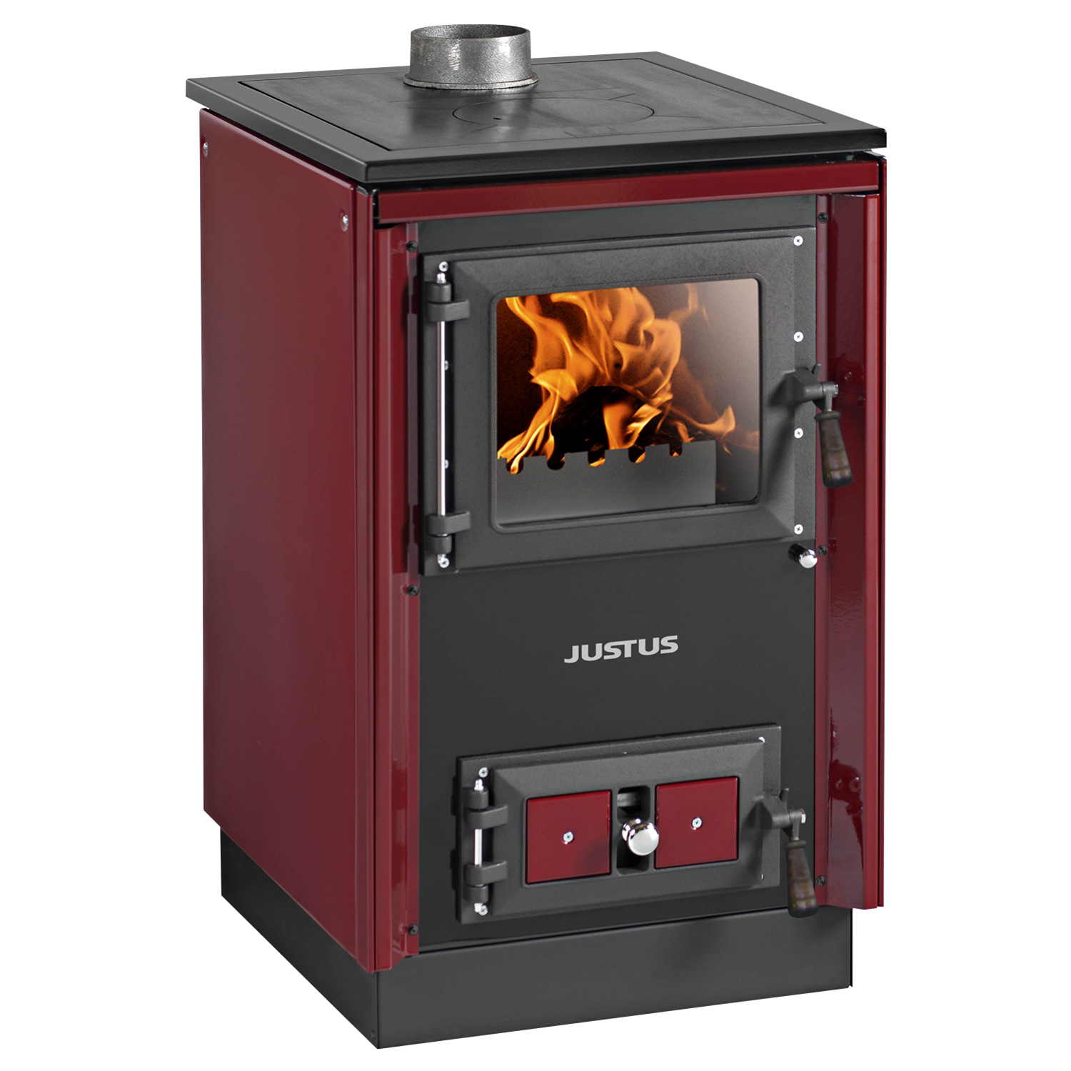 Justus Rustico-50 2.0 Küchenofen Bordeaux Justus Rustico-50 2.0 Küchenofen Bordeaux