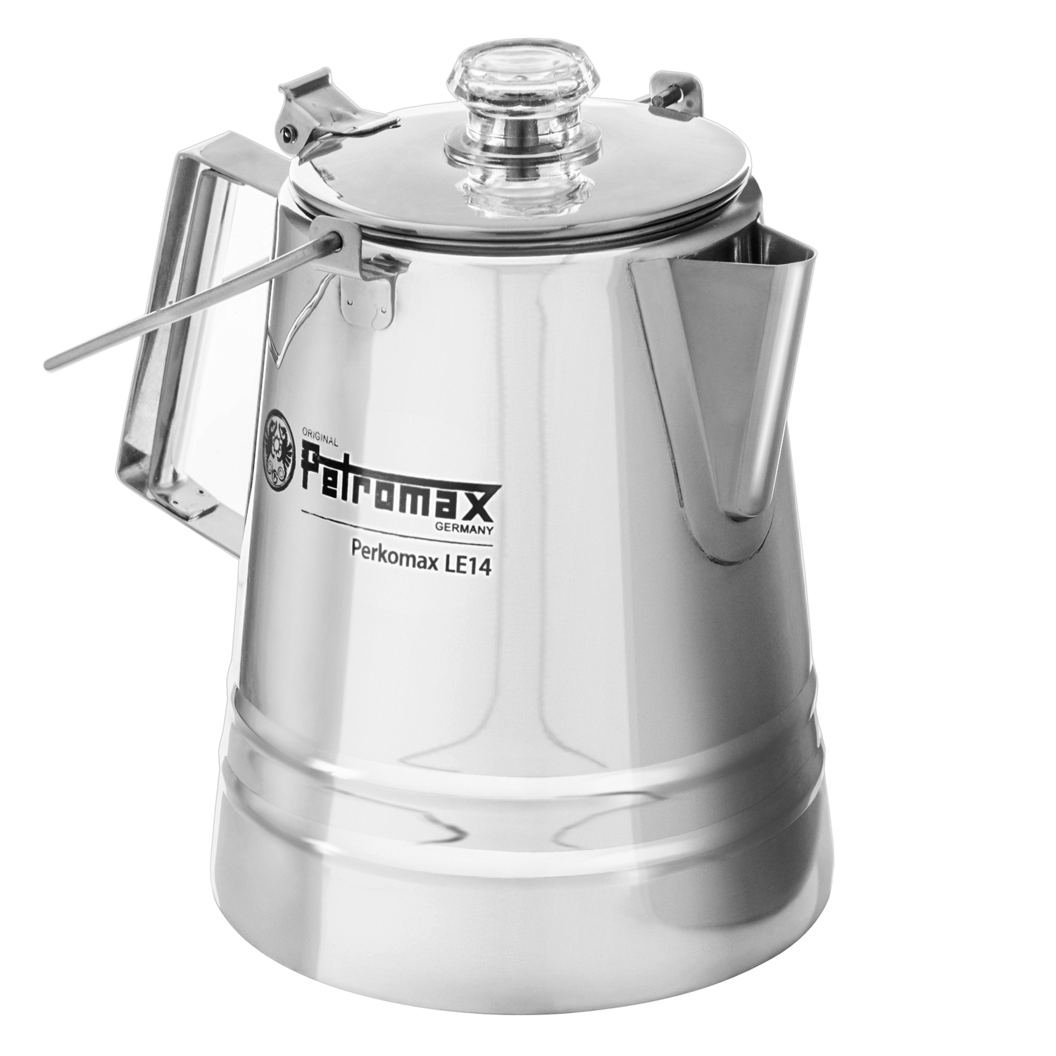 Petromax Perkolator Perkomax Edelstahl le14 Petromax Perkolator Perkomax Edelstahl le14