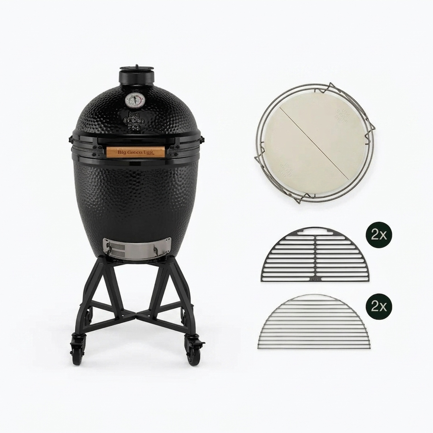 Big Green Egg The Onyx Keramikgrill Large Starterset Special Edition