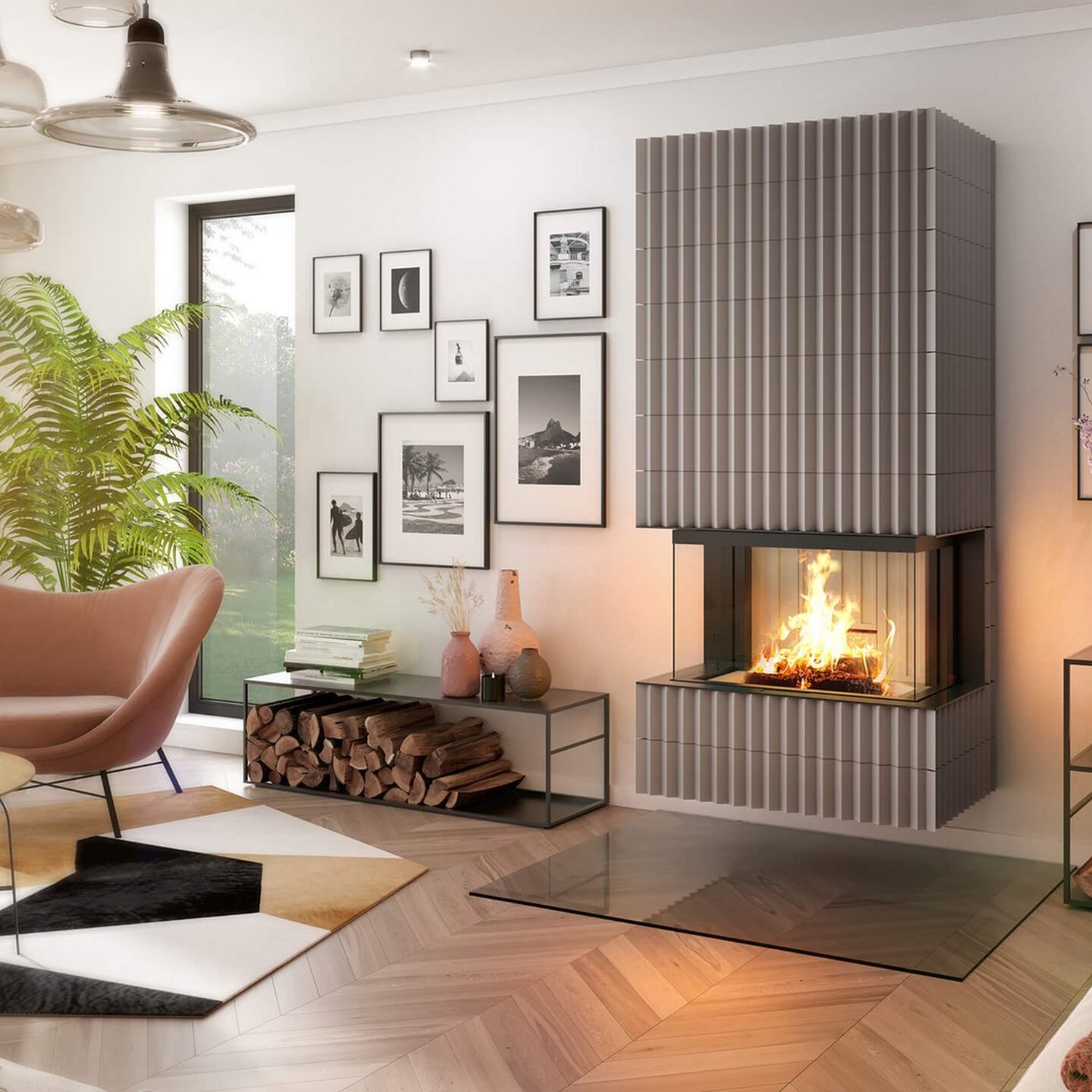 Spartherm Premium A-3RL-80h Kamineinsatz 200 mm RR