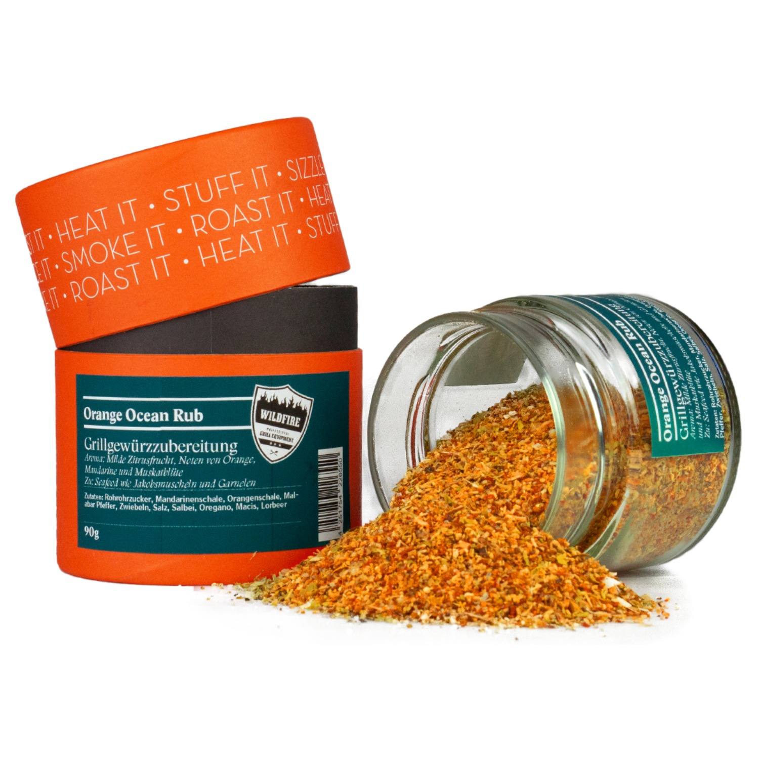 Big Green Egg Orange Ocean Rub 90 g Big Green Egg Orange Ocean Rub 90 g