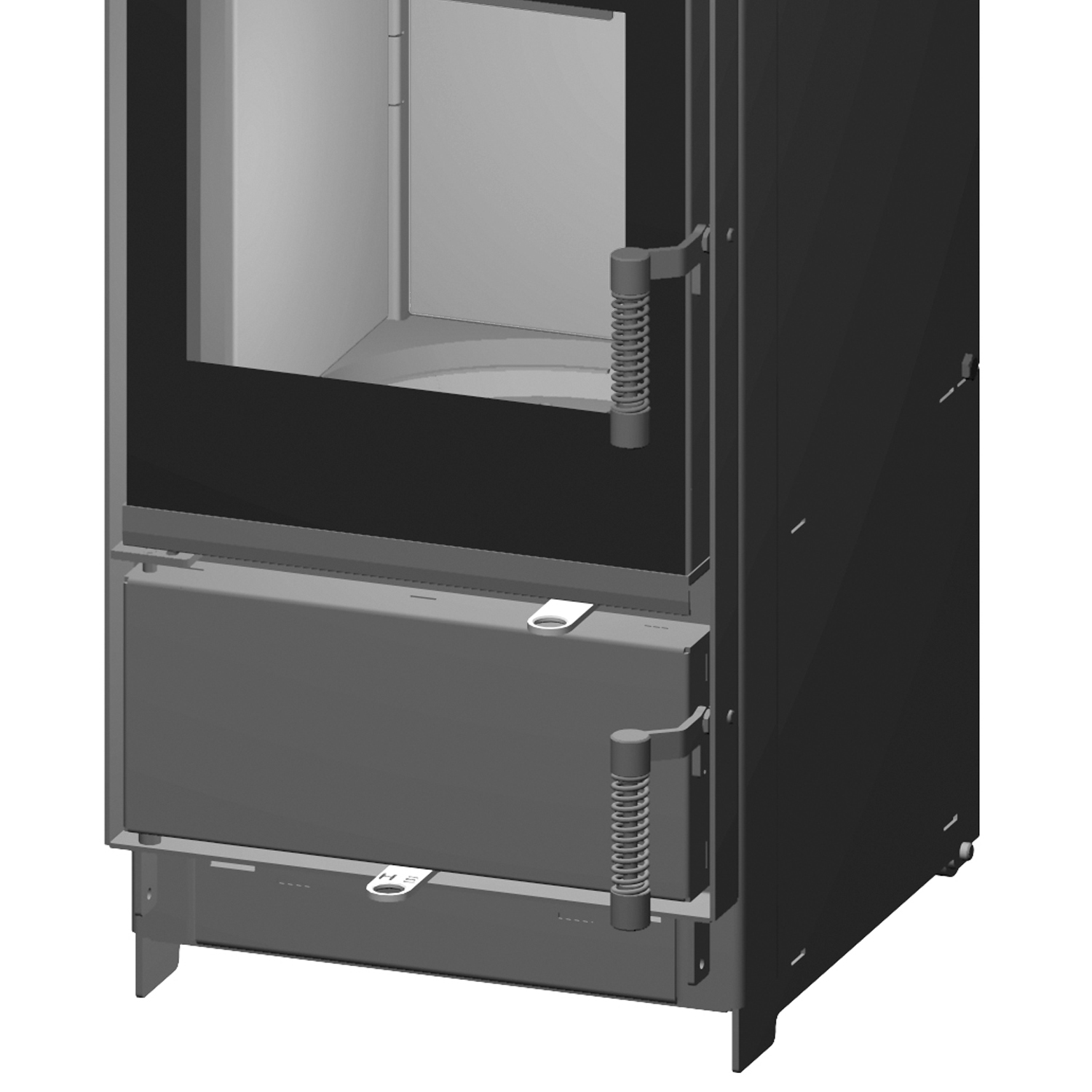 Spartherm Renova Cs-42 Kamineinsatz links Spartherm Renova Cs-42 Kamineinsatz links