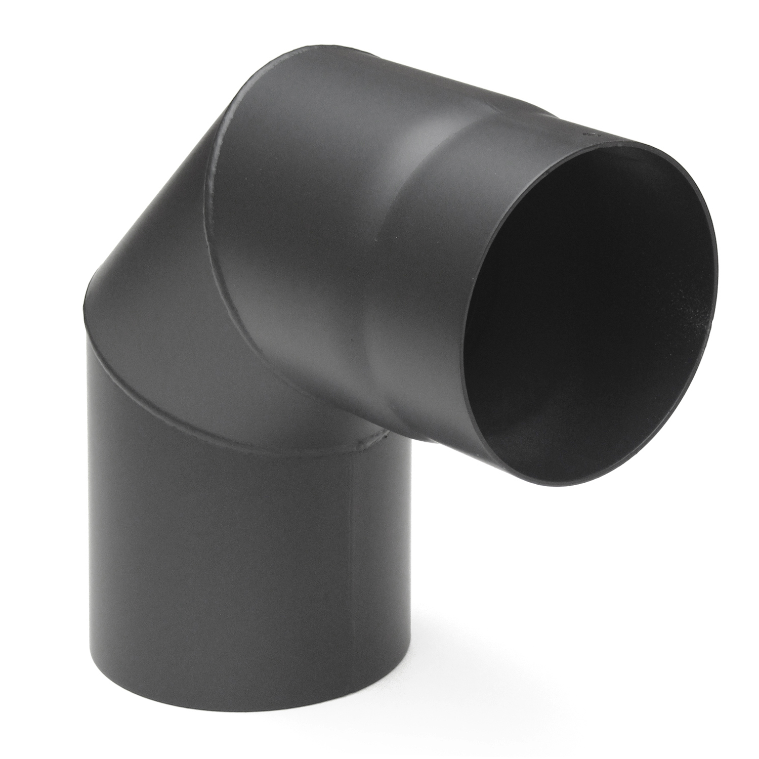 Raik Basic Rauchrohrbogen 150mm gussgrau 90° ohne Tür für Rauchrohr / Ofenrohr