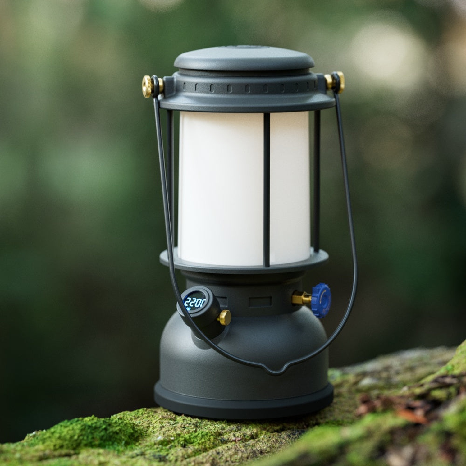 Petromax LM500 LED Laterne Schwarz