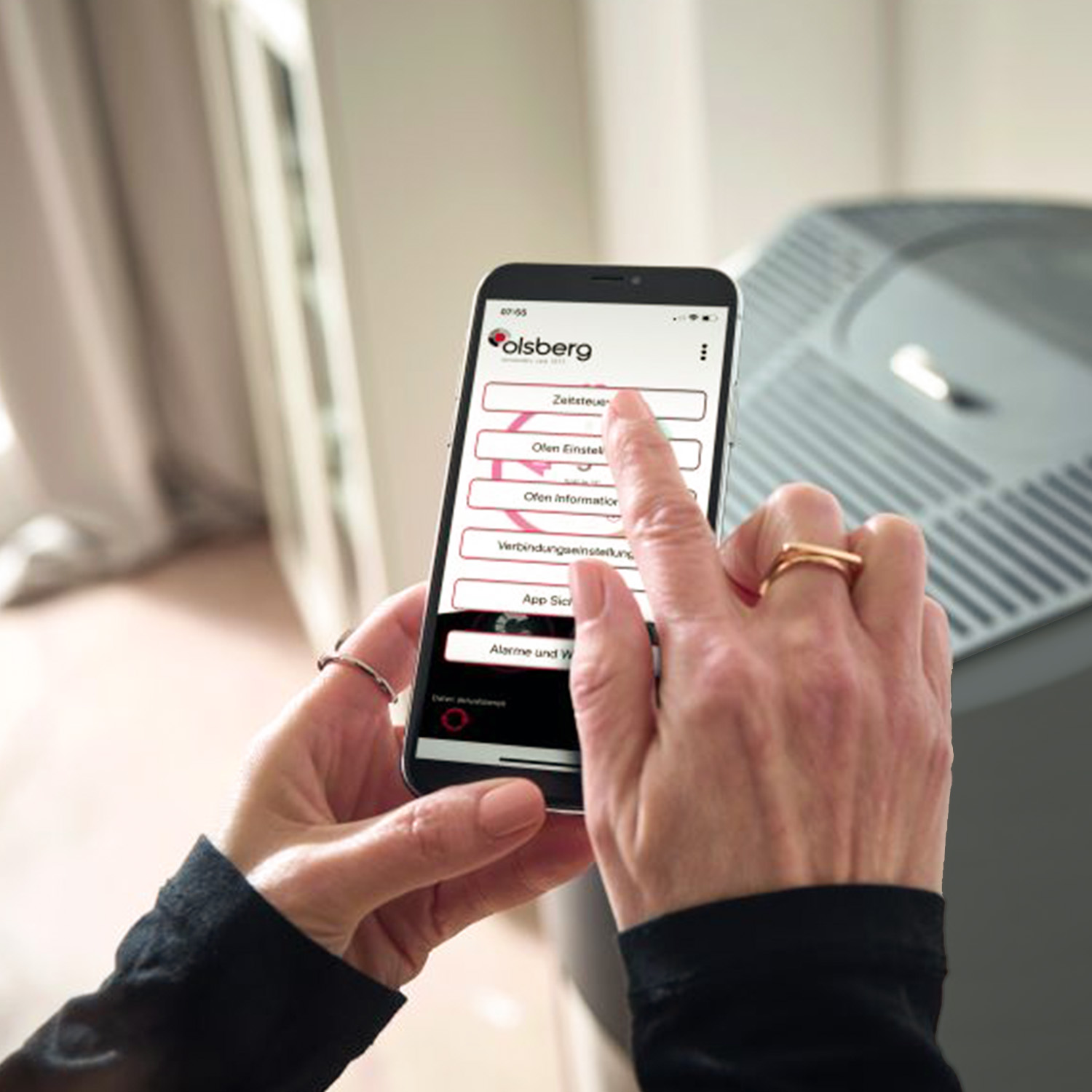 Olsberg Levana 3.0 Pelletofen Stahl Schwarz 6kW