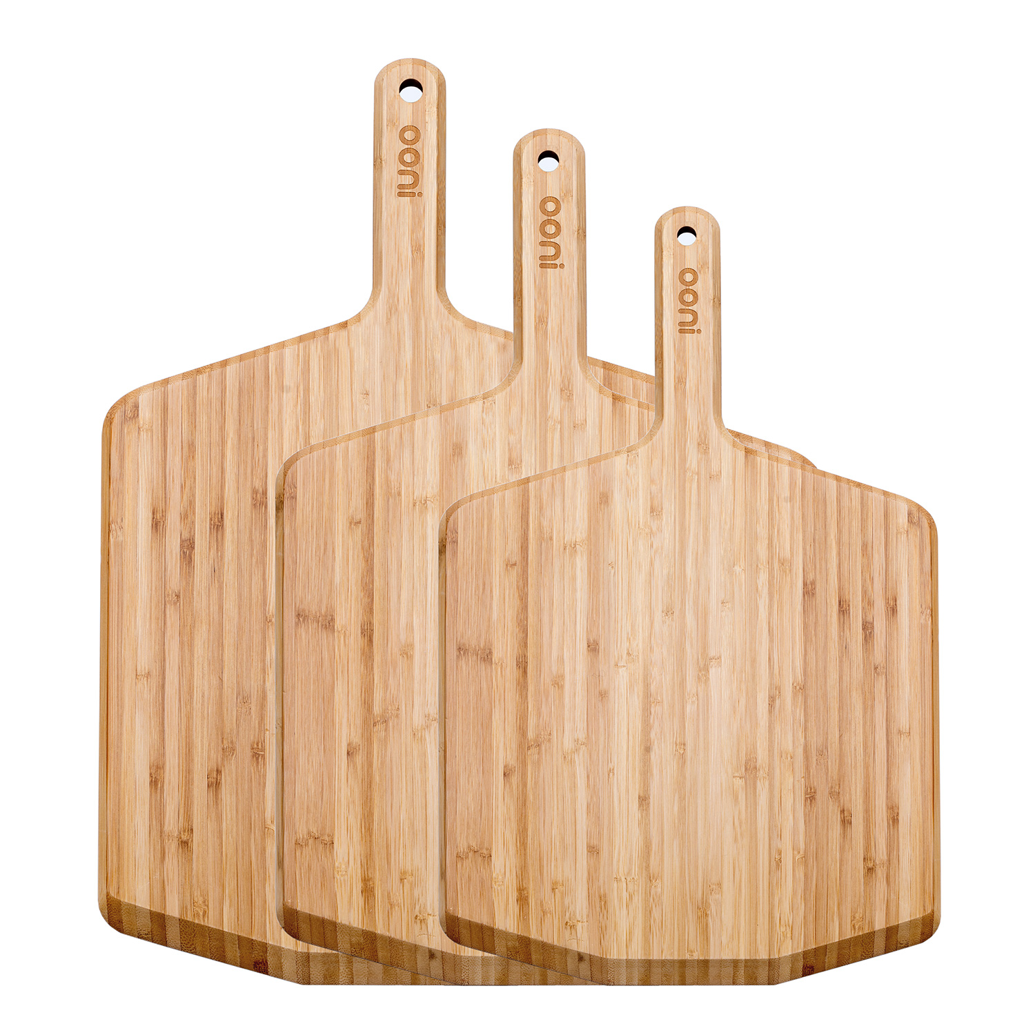 Ooni Pizzaschieber und Brett aus Bambus 12" Ooni Pizzaschieber und Brett aus Bambus 12"