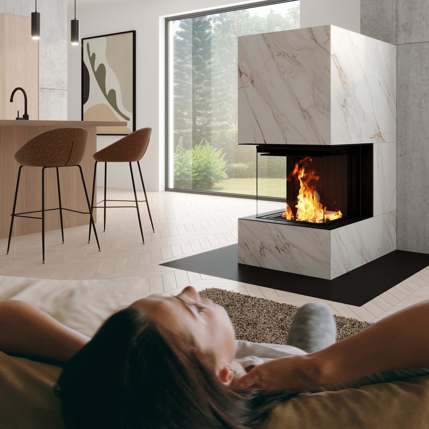 Spartherm Premium A-U-50h Kamineinsatz 200 mm RR