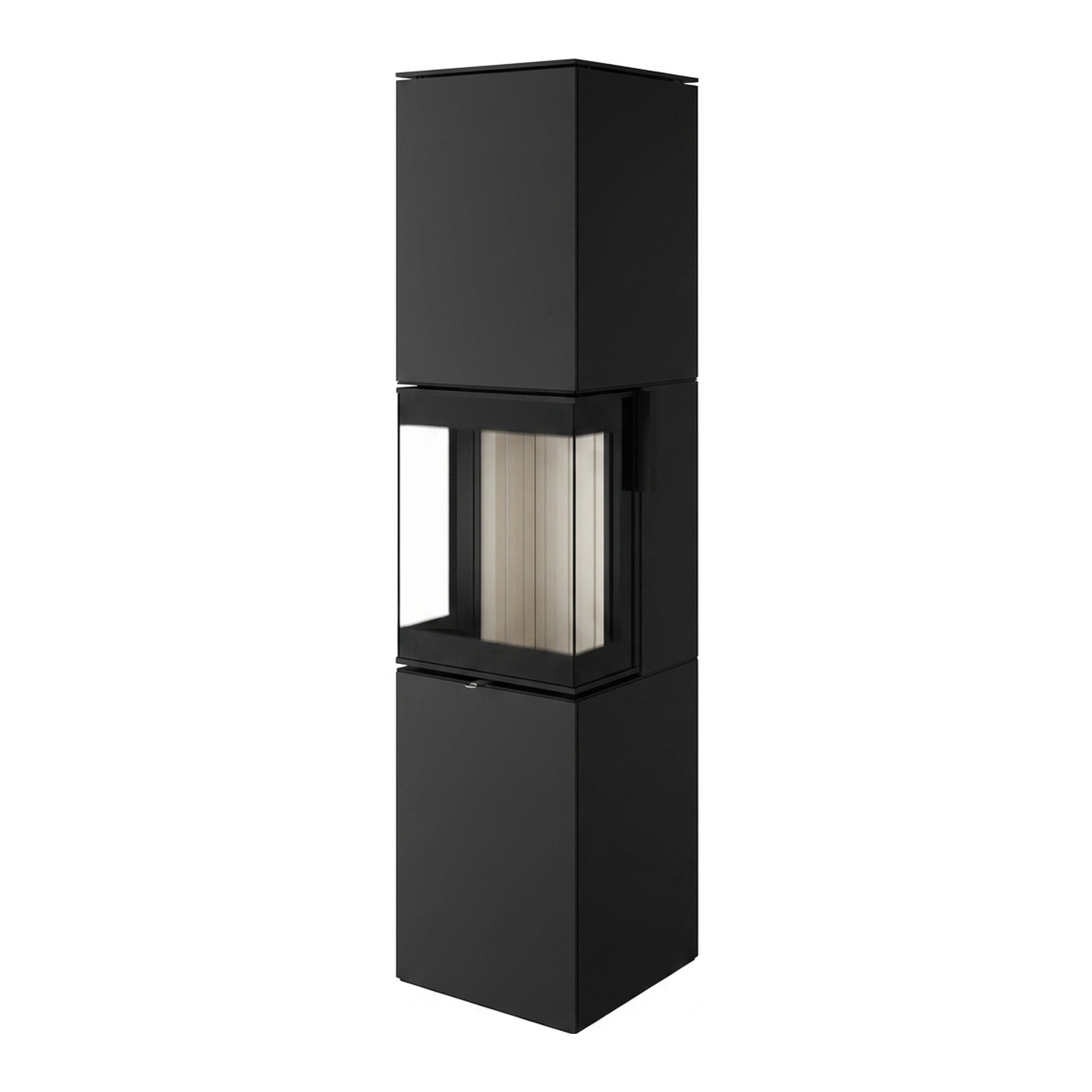 Spartherm Trico L steel RLA Kaminofen Nero