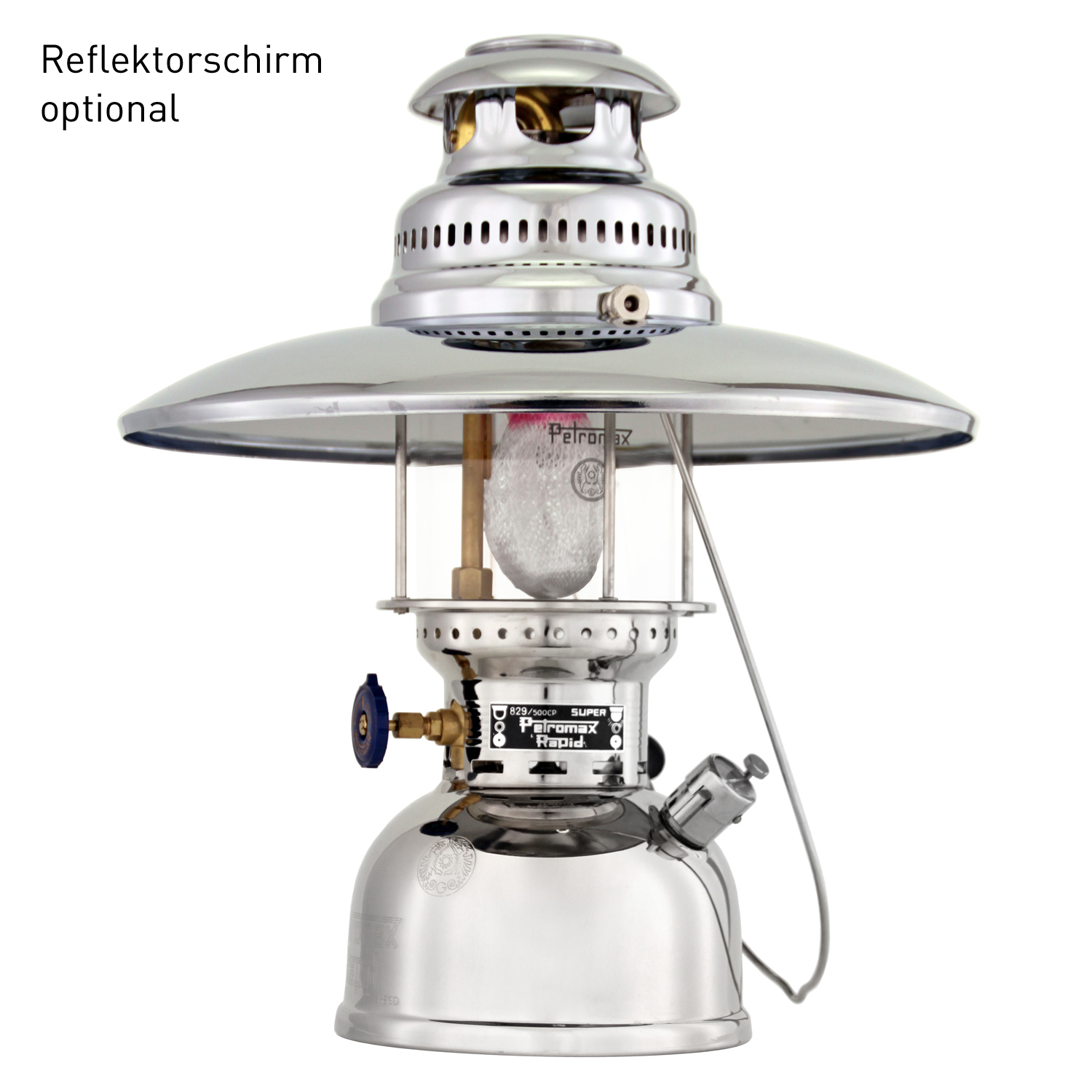 Petromax Petroleumleuchte HK500 Chrom Petromax Petroleumleuchte HK500 Chrom