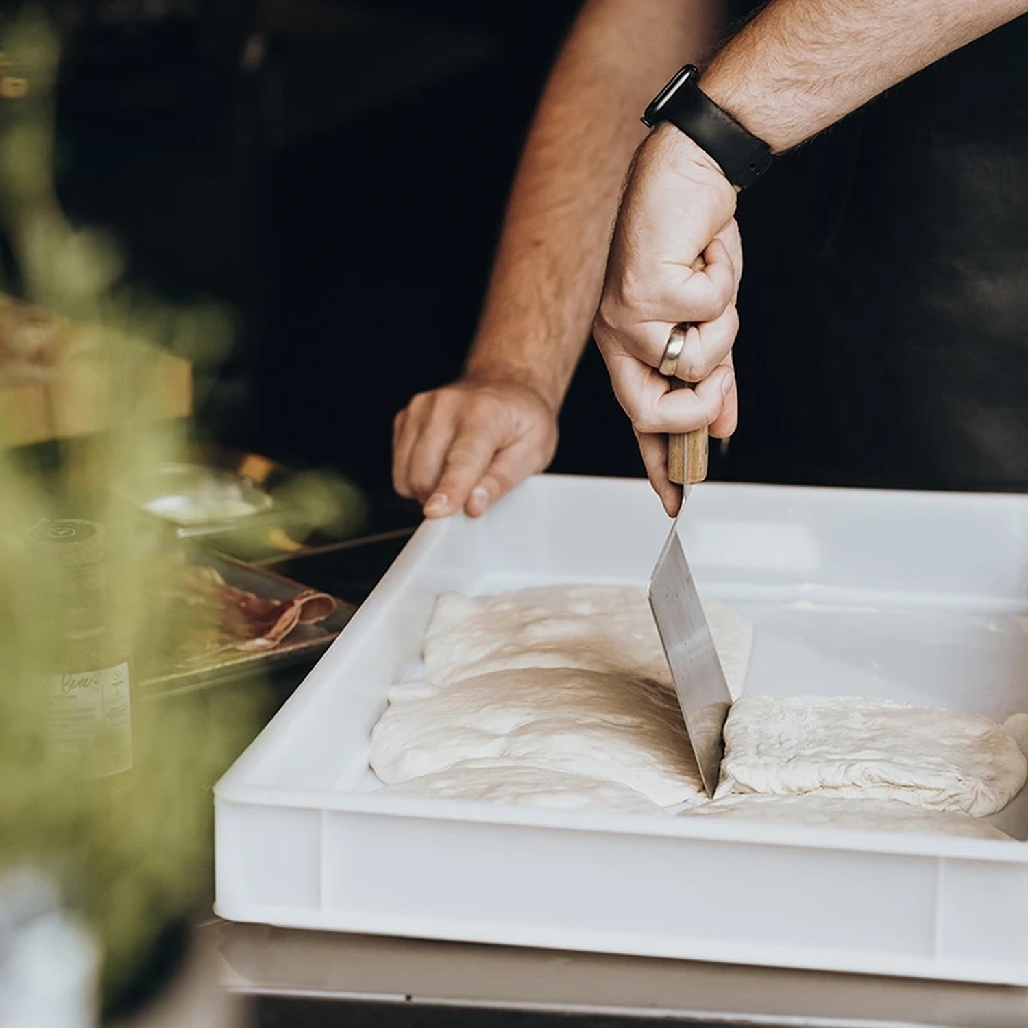 Moesta Pizzabox Einzeln, Gärbox für Teiglinge