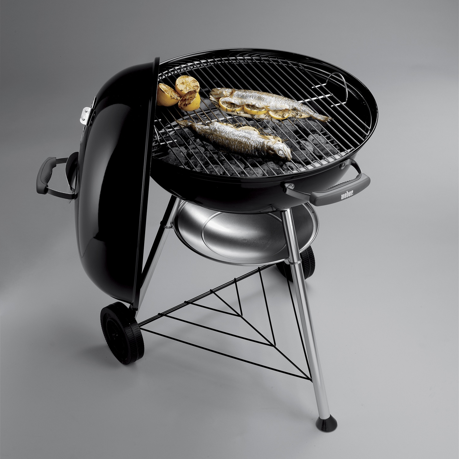 Weber Compact Kettle Holzkohlegrill 57 cm