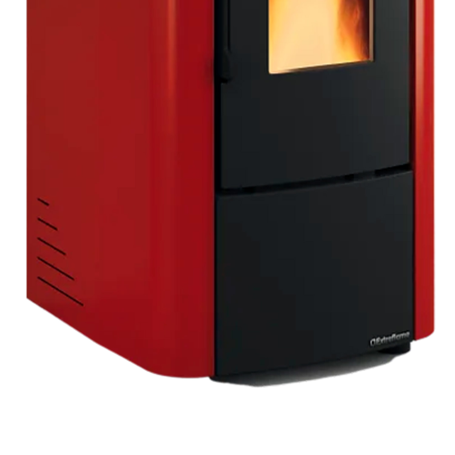 Extraflame Ketty 5.0 Pelletofen Stahl Bordeaux