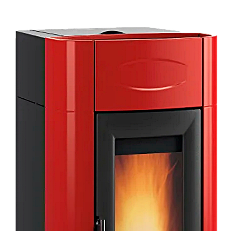 Extraflame Evolution Line ISIDORA IDRO H20 5.0 wassergeführter Pelletofen Bordeaux