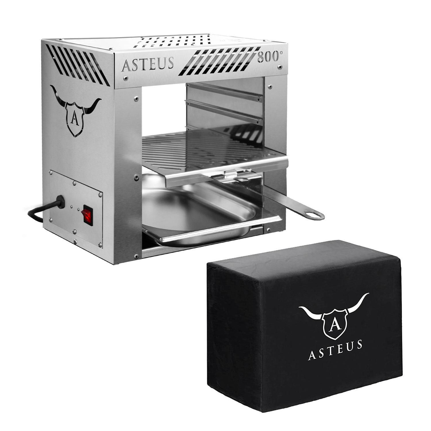 ASTEUS beefy Elektro-Infrarotgrill + Abdeckhaube ASTEUS beefy Elektro-Infrarotgrill + Abdeckhaube