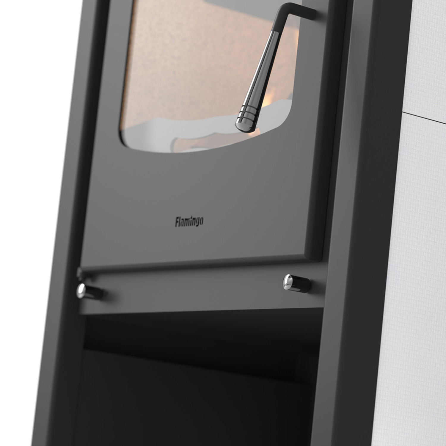 HS Flamingo MELAND Kaminofen White HS Flamingo MELAND Kaminofen White