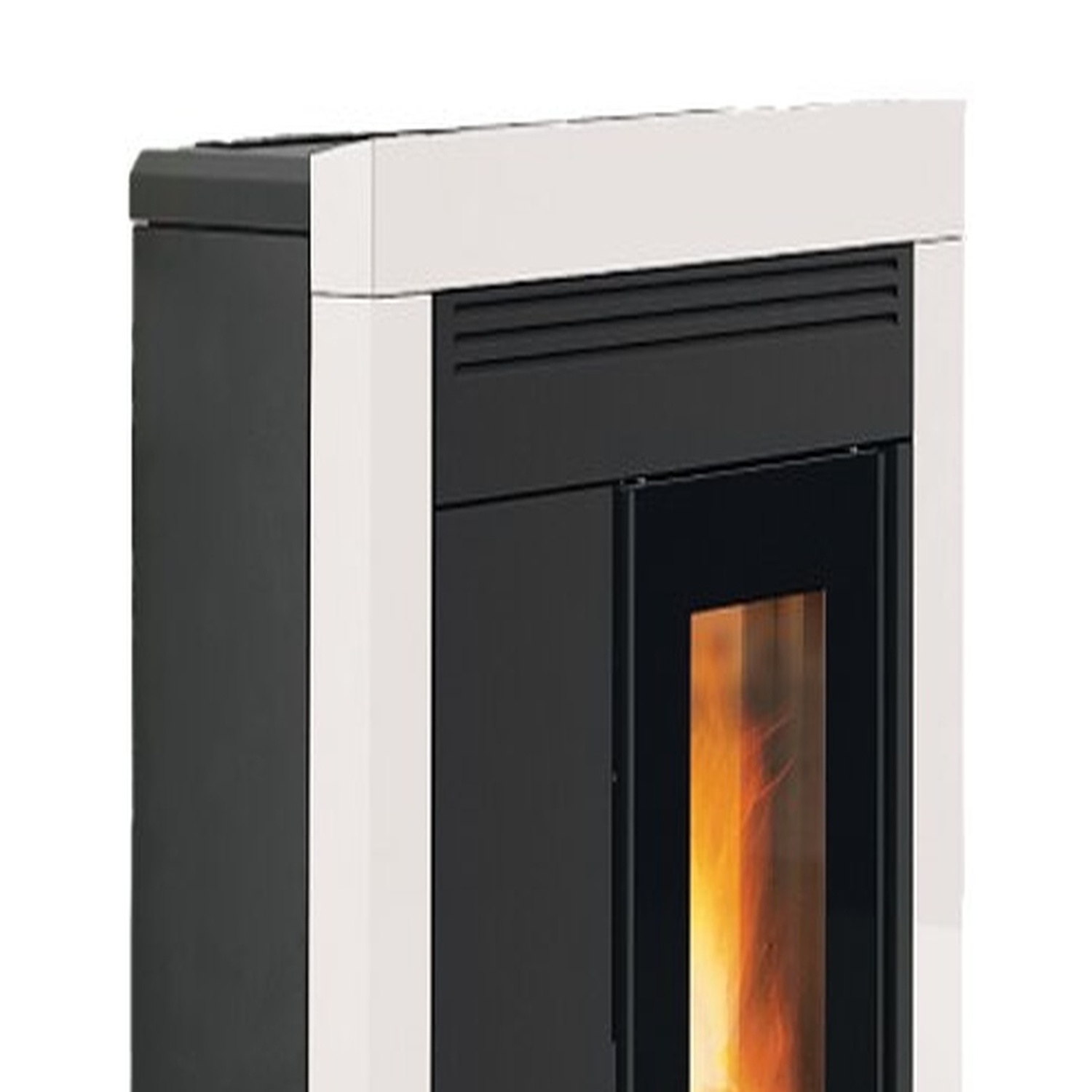 Extraflame SOUVENIR PLUS STEEL 5.0 - Weiss Pelletofen