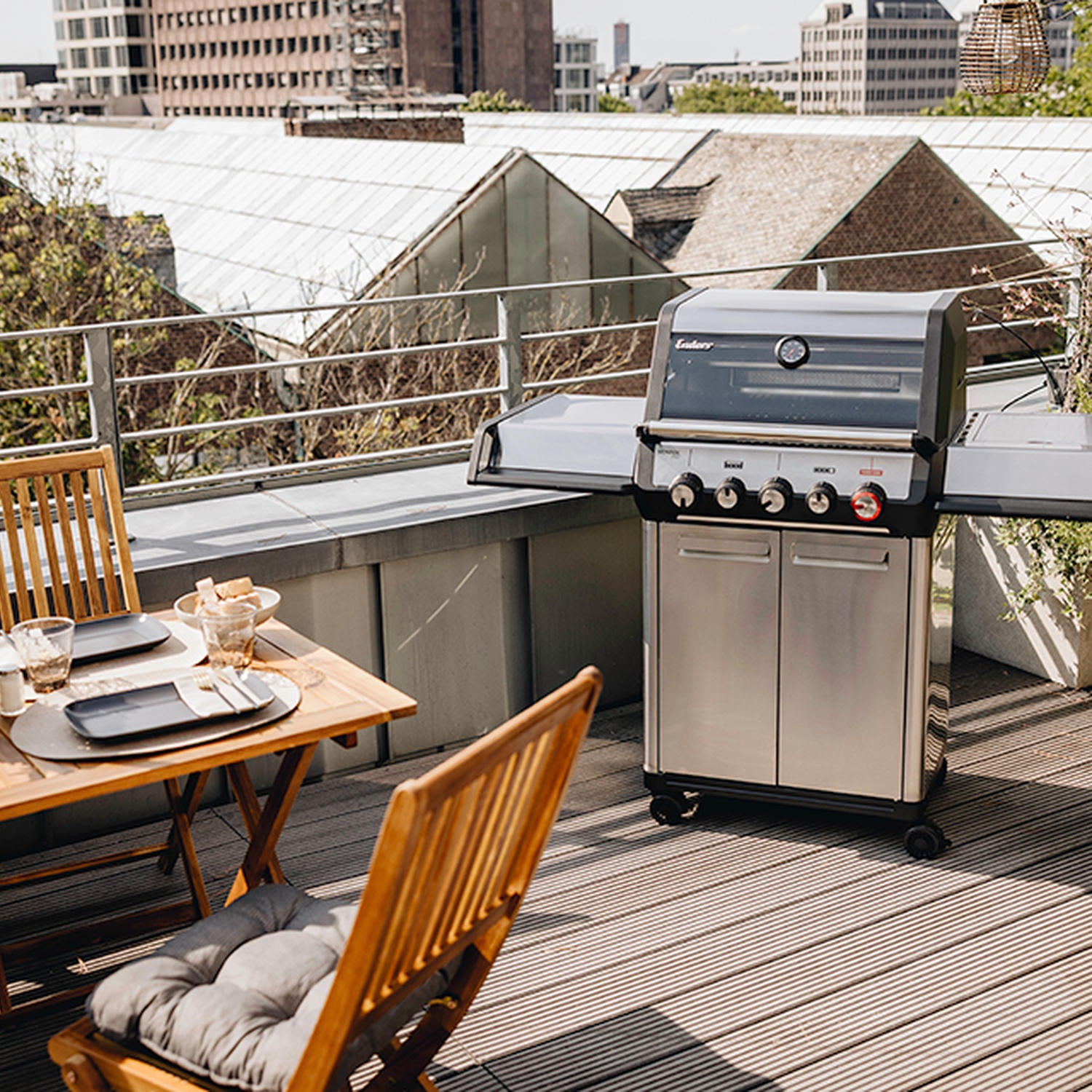 Enders Monroe Pro 3 SIKR Turbo Gasgrillstation