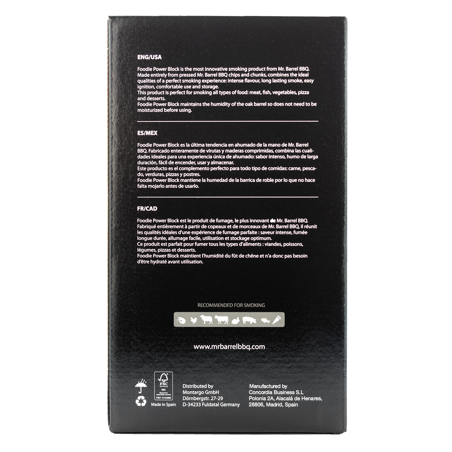 Mr. Barrel BBQ Smoking Pellets L Sweet White Wine, 2 kg Mr. Barrel BBQ Smoking Pellets L Sweet White Wine, 2 kg