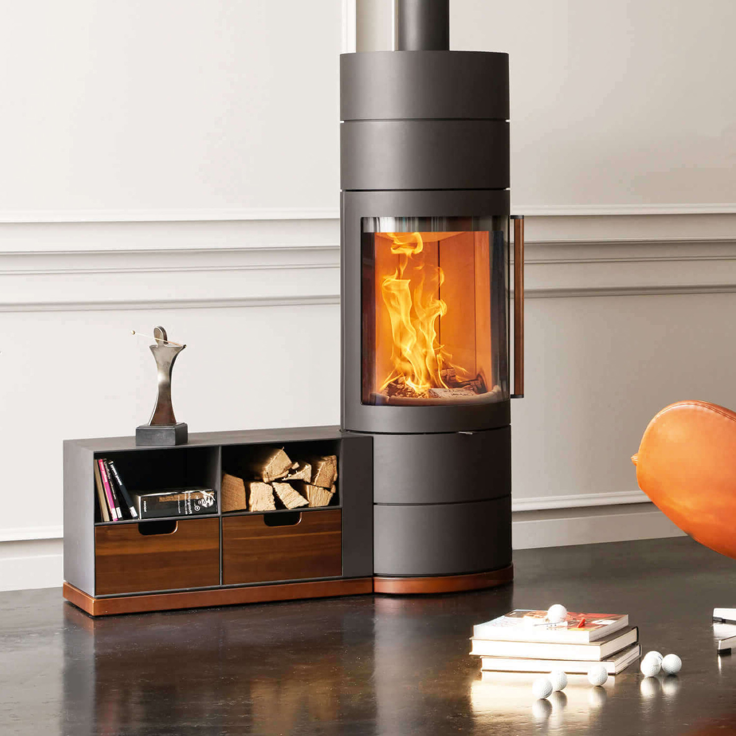 Austroflamm Lux Beistellbox links 68 cm
