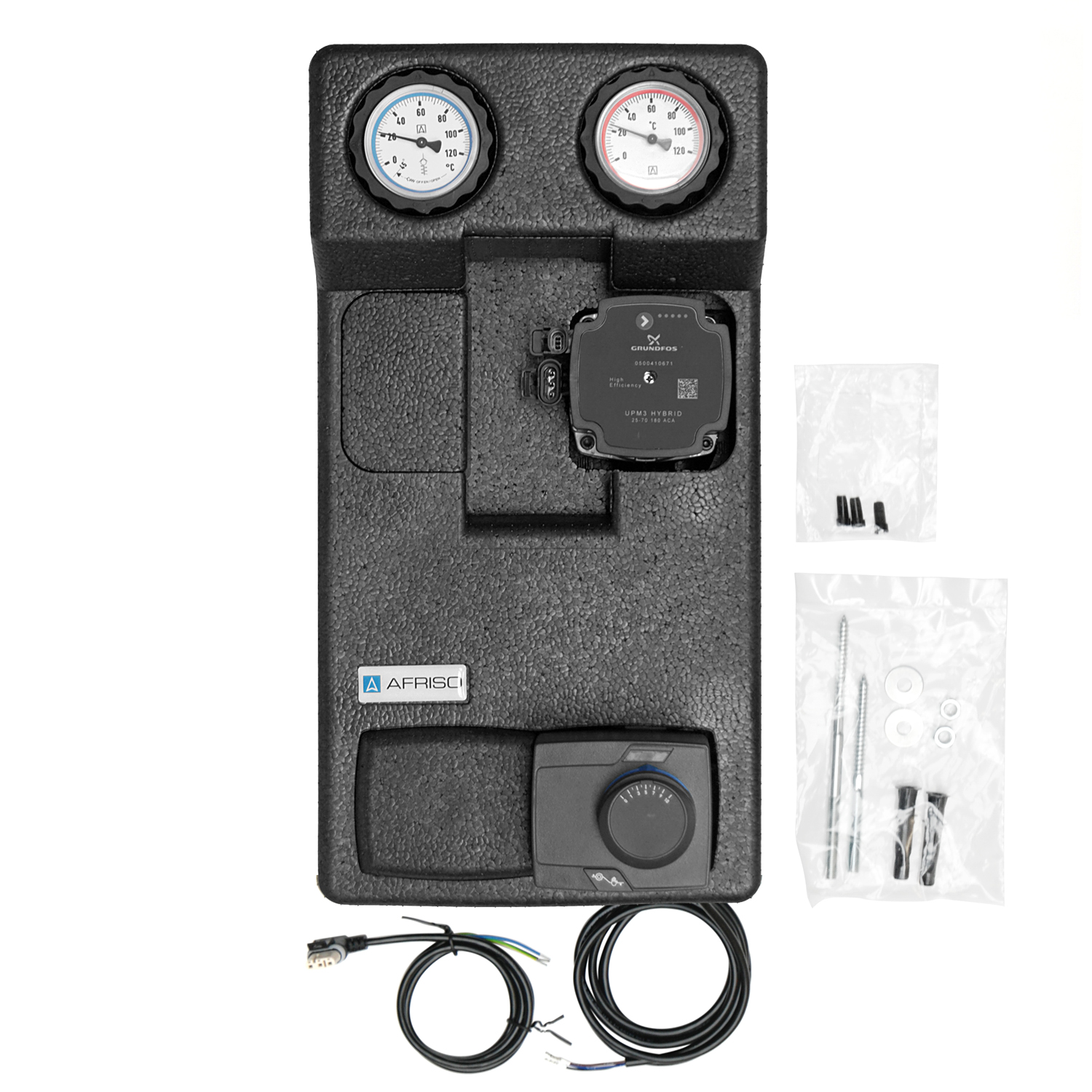 Afriso Heizungspumpengruppe PrimoTherm 180-2 DN 25 GP 3WM-SV Vario