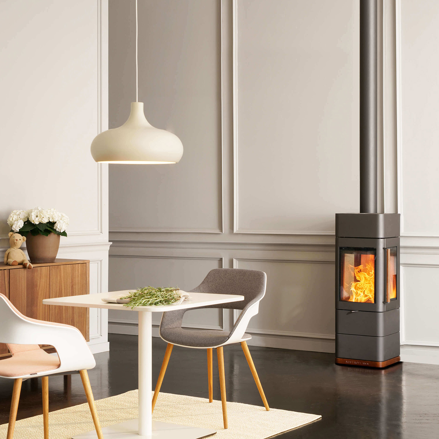 Austroflamm Ivy 2.0 Kaminofen Stahl Schwarz